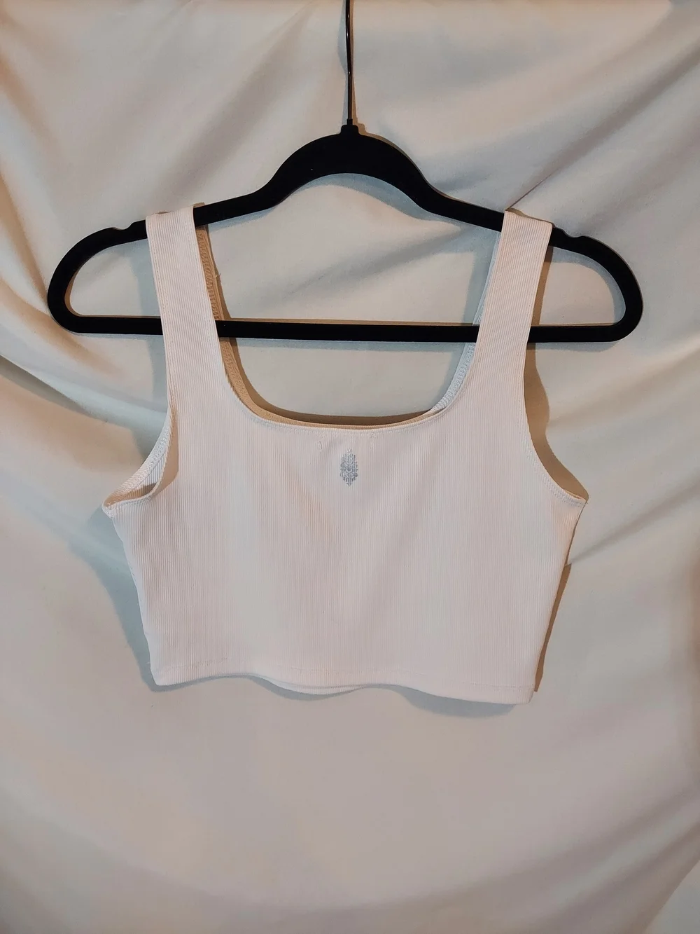 FP Movement Happiness Runs Square Neck Crop Tank - White - Picture 2 of 9